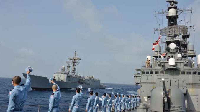 Japan Maritime Self Defense Force (JMSDF) Ship YUUGIRI